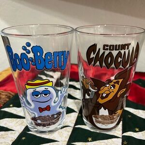 General Mills Cereal Pint Glasses 2 Loungefly-Boo Berry Multi, Count Chocula